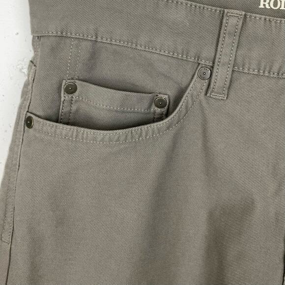 Rodd & Gunn New Zealand Motion 2 Straight Jeans Antique Rivets Pebble Gray 30R - Picture 12 of 15